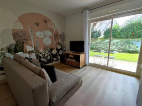 Appartement avec WIFI, terrasse, jardin à TREBEURDEN Réf - 678